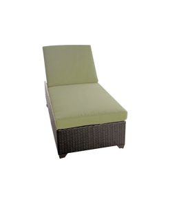 TKC Classic Wicker Patio Lounges in Cilantro