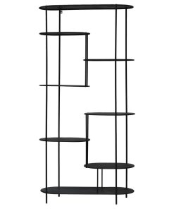 40 Inch Display Shelf Black Contemporary Moe's Home