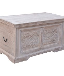 Vacation Storage Trunk, Whitewash