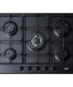 Summit GC527 27 Inch Wide Built-In Gas Cooktop with Sealed Sabaf Burners and Du