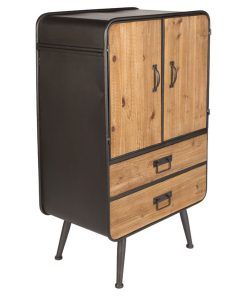 Wooden Storage Cabinet | Dutchbone Gin