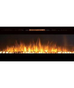 60" Cynergy XL Built-In Wall Mounted Electric Fireplace-Pebble Stone-Lw2060Ws-Mf
