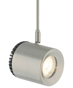 Tech Lighting 700MOBRK9352003 Burk 4"W LED Mini Pendant - Satin Nickel