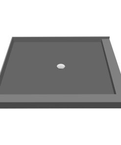 TileRedi P3042CDR-PVC 30x42 Double Curb Pan Center Drain