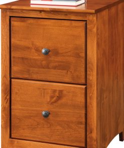 2 Drawer File, Warm Cherry