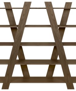 Wind Shelving Unit, Walnut
