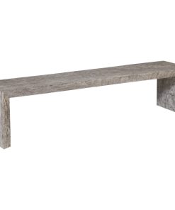 Waterfall Bench Gray Stone