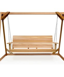 Wood Swing A-Frame, 8-Ft, Including Swing