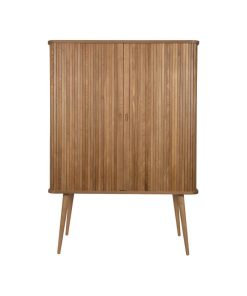 Tambour Sliding Doors Cabinet | Zuiver Barbier