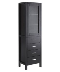 Wellmont 20" Linen Cabinet in Espresso