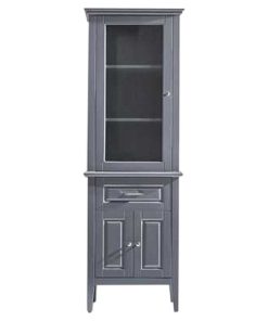 Walton 24" Linen Cabinet, Gray