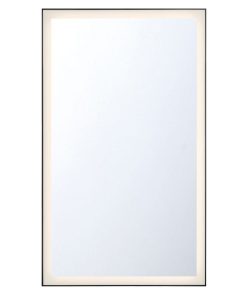 54 Inch 78W LED Large Mirror Black 54 Inch 78W LED Large Mirror - Mirrors