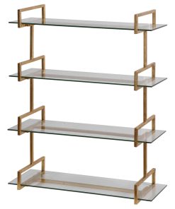 Uttermost Auley Gold Wall Shelf
