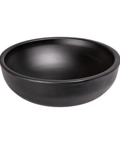 16 Inch Charcoal Concrete Round Vessel Sink for Bathroom, 16 Inch