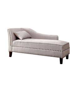 Stillwater Contemporary Chaise, Beige