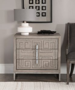 Uttermost Devya Gray Oak Accent Chest