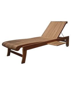 Teak Outdoor Giva Chaise Lounger