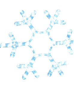 48" Pure White LED Snowflake