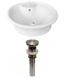 19-in. W Bathroom Vessel Sink Set RPBK-31327