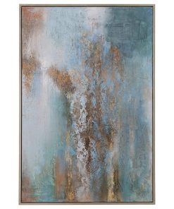 Uttermost Rendezvous Hand Painted Abstract Art