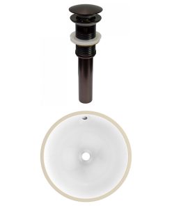 17-in. W Bathroom Undermount Sink Set RPBK-31829