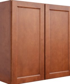 Sunny Wood ESW3636-A Ellisen 36" x 36" Double Door Wall Cabinet - Amber Spice
