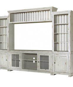 Willow Complete Wall Unit, Distressed White