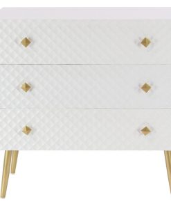 White Wood Modern Cabinet 31" x 16" x 32"