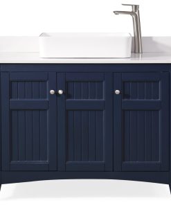 42?Thomasville Blue Vessel Sink Bath Vanity