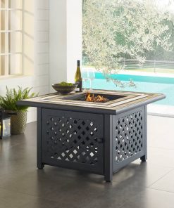Tucson Fire Table Brown
