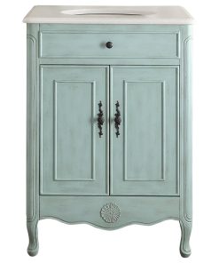 26" Cottage-Style 2-Door Daleville Bathroom Sink Vanity