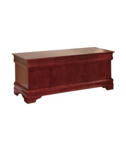 Traditional Style Wooden Cedar Chest, Brown