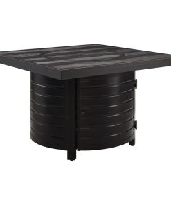 Yorke Square Aluminum LPG/NG Fire Pit
