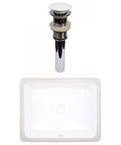 19.5-in. W Bathroom Undermount Sink Set RPBK-31790