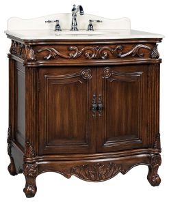 32" Fiesta Colonial Small Bathroom Sink Vanity