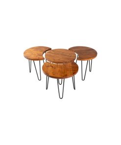 Surya Selene Coffee Table Set Modern Wood 002