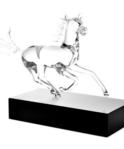 Wild Mustang Glass Sculpture