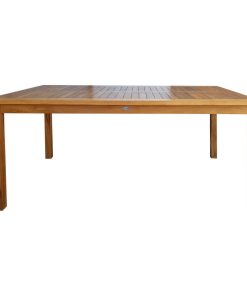 Teak Wood Bermuda Rectangular Patio Dining Table, 71"x36"
