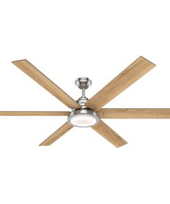 Warrant 1 Light 70" Indoor Ceiling Fan, Brushed Nickel