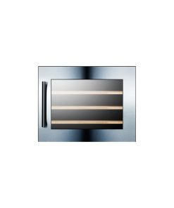 Summit VC28S 28 Bottle 24 Fully Integrated Single Zone Wine - Stainless Steel