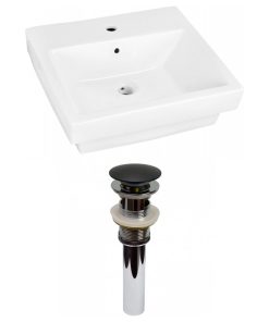 19-in. W Bathroom Vessel Sink Set RPBK-31532