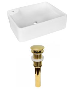 17.25-in. W Bathroom Vessel Sink Set RPBK-31383