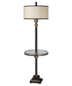 Uttermost Revolution End Table Floor Lamp