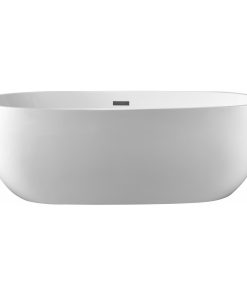 Vanity Art 59" Freestanding Acrylic Soaking Bathtub