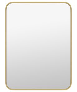 Waterloo 30x40 Gold Rectangular Metal Frame With Round Corner