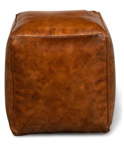 Sunday Afternoon Leather Cube