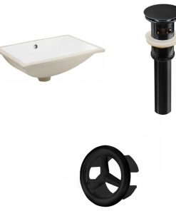 18.25-in. W Bathroom Undermount Sink Set RPBK-20614