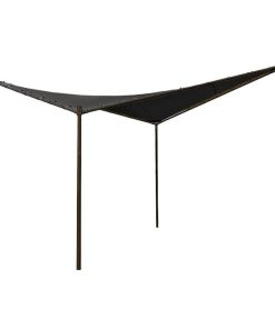 Unique Modern Pergola, Butterfly Design With Metal Frame & Polyethylene Fabric