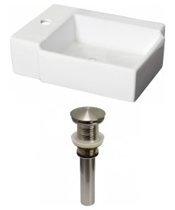 16.25-in. W Bathroom Vessel Sink Set RPBK-31197