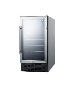 Summit SCR1841BCSSADA 18"W 2.7 Cu. Ft. Built-In or - Stainless Steel